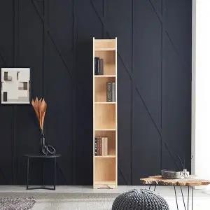 E170 미송원목 6단 오픈책장 320 1color