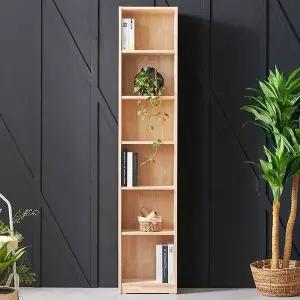 E184 고무나무 6단 오픈책장 400 1color