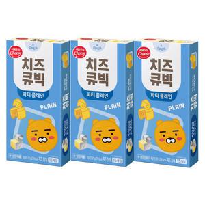 서울우유 치즈큐빅 파티 플레인 87g x 3개
