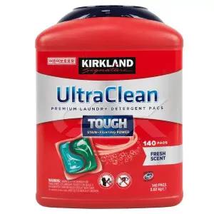 [커클랜드] 울트라클린팩 캡슐세제 140팩 세탁세제 무료배송