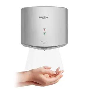 유로윈드 핸드 드라이어 BW7000 실버 월드스탠다드 중고속 손건조기 빠른건조 낮은소음 풍부한온풍