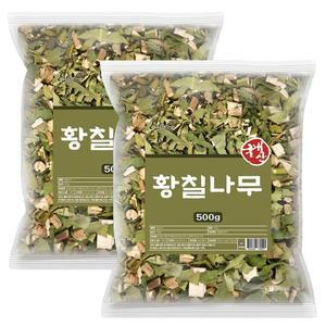 [엄마애손] 국내산 황칠나무 건재 500g 2개