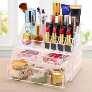 레이디와이 다용도 수납함 3단 서랍 화장품 정리대 정리함