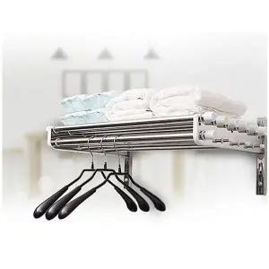 올스텐 다목적선반 행거 수납 A형1500 벽걸이 벽선반