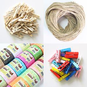 나모몰/마끈/나무집게/컬러집게/라피아끈/지끈/종이끈