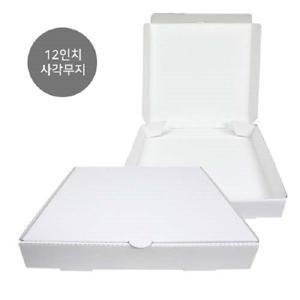 무지 피자박스-12인치(사각) 100개