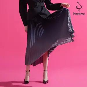 아이코닉 그라데이션 플리츠 스커트_HPSKF122001