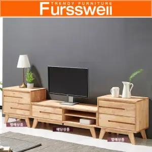 퍼스웰 노르센 고무나무원목 1200 거실장TV장(SI_122)