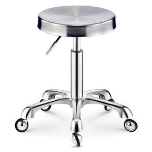 바퀴달린낮은의자 작업 진찰 등받이없는 무빙 스툴