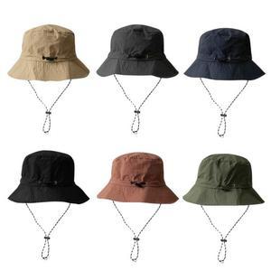 사파리 방수 모자 백팩 고리 포켓 접이식 벙거지 아웃도어 낚시 등산 여름 캠핑 여행 용품 여성