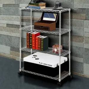 홈메탈선반 750 4단 시스템수납팬트리 다용도실사다리 철제선반 앵글 조립식앵글 앵글선반