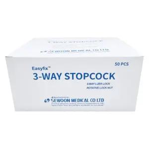 세운 쓰리웨이 스탑콕 50개입 STOPCOCK 3-WAY