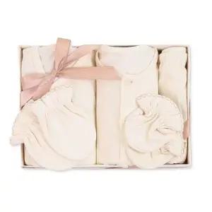 [보리보리/오가닉맘]오가닉4종세트(내의+배내저고리+손발싸개)