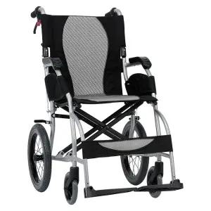수동휠체어 에르고라이트 초경량 접이식 휠체어 환자 노약자 장애인 / FL