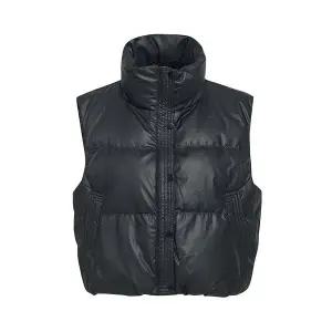 [JJ지고트](광주신세계)무광 레더 패딩 베스트 GPBN2VT411
