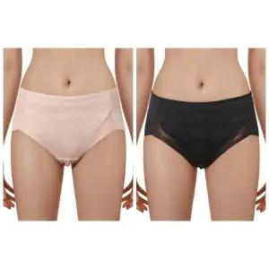 [롯데백화점]비비안 [보정용팬티2종]탄탄한 복부보정용 거들형 햄팬티2종 BP3522PSET