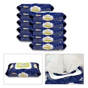 아기천사 프리미엄 물티슈 캡형70매입 10팩