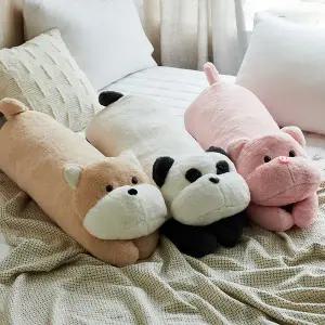 [이솔홈] 소프트 롱쿠션 애착 동물 바디필로우 인형