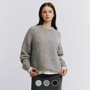 354922 여 헤어리 루즈핏 니트