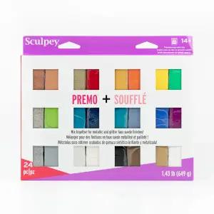프레모 Premo+수플레 Souffle 1.43lb(649g) 24색/폴리머클레이