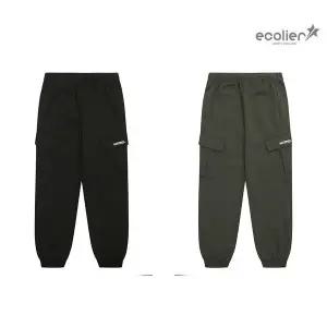 [에꼴리에]남자 봄신상 특양면 사선카고 조거바지(25A0205)_CC