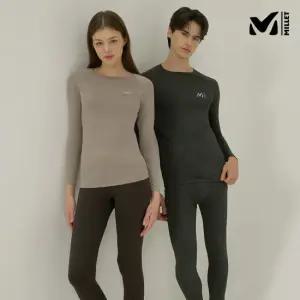 [출고가 23,900원][밀레]남녀 엠보 웜기모  상하 세트 균일가전