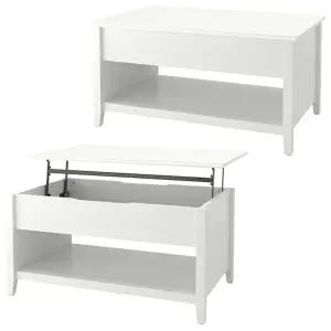 이케아 VITTERYD 비테뤼드 조절식 커피테이블 97cm/리프트업테이블/거실테이블/소파테이블