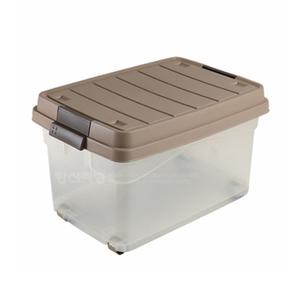 FF 창신리빙 뉴에이스 리빙박스 베이지 (60L) (2P세트) ( 정리 보관 수납용품 다용도박스