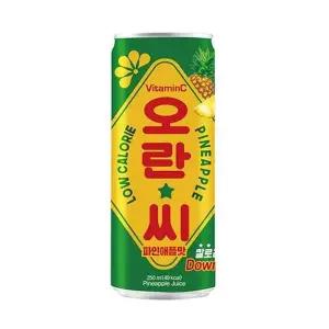 [하프클럽/기타]오란씨 파인애플 250ml  30캔