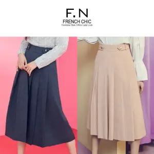 F.N 핀턱 플리츠 스커트 P231