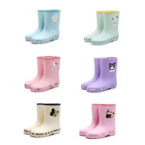 시나모롤 포차코 쿠로미 외 키즈 주니어 레인부츠 균일가