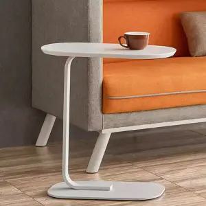 비카 타원형 소파테이블 C형 보조테이블 DUGED 협탁 거실사이드테이블 북유럽디자인