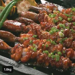 자연산 호롱낙지 1.8kg (900gX2팩, 총 46~64미)