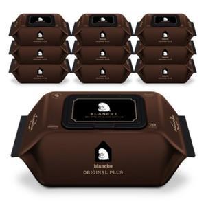 블랑슈 피부저자극 16가지 화학성분 불검출 프리미엄 유아물티슈_캡형 70매 10팩