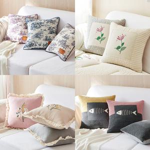 이솔홈 고급 쇼파쿠션 포인트 인테리어 쿠션커버