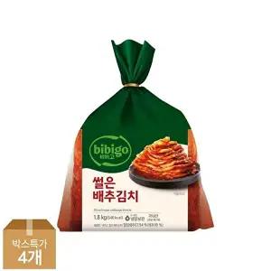 [CJ제일제당][T]비비고 썰은배추김치 1.8kg x4개
