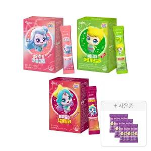 락피도 뼈가튼튼칼슘젤리, 15포+아이클때아르기닌젤리, 15포+몸이튼튼철분젤리, 15포+증정(영양가득비타젤리(시즌5),15포)