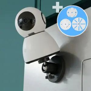 홈캠거치대 자석 거치대 마운트 브라켓 무타공 강력흡착 헤이홈 타포 이글루캠 티피링크 샤오미 호환