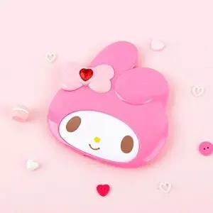 산리오 마이멜로디 트윙클 페이스 빗거울-WFG4SEJ