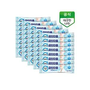 [깨끗한나라]휴대용 쿨링타올 페퍼민트향 1입 40매