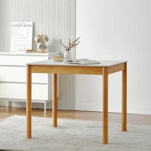 [모던하우스(가구)] 모던하우스 그리드 포세린 테이블 2인 화이트 DL25SET058