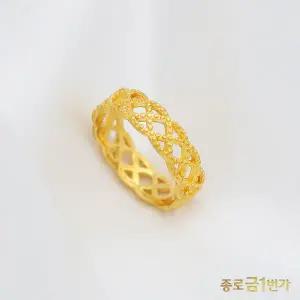 여자 순금 반지 볼 레이어드 3.75g
