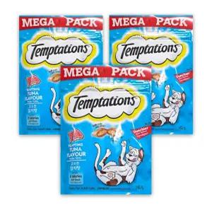 템테이션 고소한 참치맛 160g x 3팩 고양이 간식