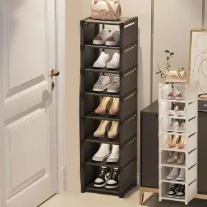 키다리8단 현관 수납 선반 신발장 신발 정리함 정리대/플라스틱/신발/정리대/슈즈랙/수납장/수납대/슈즈렉