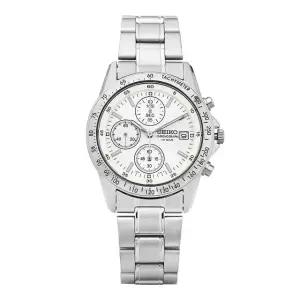세이코 남성 메탈 손목 시계 스피릿 크로노 SBTQ039