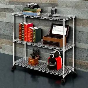 홈메탈선반 900 3단 거실선반장 랙 다용도수납 렉 DIY 철제선반 앵글 조립식앵글 앵글선반
