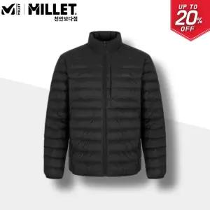 MILLET 남성 경량 패커블 다운 패딩 자켓 빅사이즈 블랙_CA