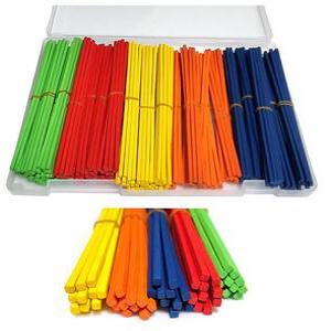 tl 토루랜드 네모나무산가지 네모산가지벌크 5색250입 / 20cm 케이스 사각산가지 네모산가지 케이스산가지