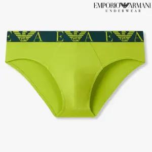 [롯데백화점]엠포리오아르마니 볼드 모노그램 코튼 삼각팬티 (0815311305)