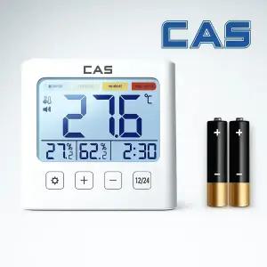 카스 CAS 디지털 체감온도계 온습도계 T-702 온도계 습도 벽걸이 자석 스탠드